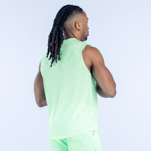 Camisetas de Compresión para Hombre con Logotipo Personalizado OEM, Camisetas sin Mangas para Gimnasio, Fitness, Running, Ropa Deportiva Transpirable de Fábrica - Product Image 5
