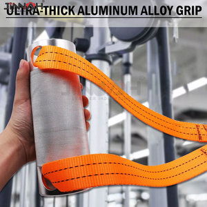 Sangles de musculation antidérapantes de haute qualité pour la musculation et le fitness, personnalisables avec logo OEM et ODM - Product Image 5