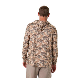 Sudadera con Capucha Informal de Forro Polar Suave 100% Algodón, Teñido Liso para Invierno, Ajuste Cómodo, Diseño de Camuflaje, Estilo Urbano y Elegante - Product Image 2
