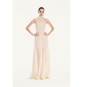 Robe élégante pour femme en dentelle CORINNE, sans manches, coupe allongée, décontractée, vente en gros de WhiteAnt - Product Image 2