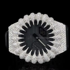 Frostedge Titan GA2100 Custom Mod Watch Iced Out <b>Case</b> High End Stainless Steel Premium Designer Conversion Kit gshock watch - Product Image 1