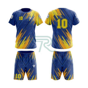 Camiseta de Fútbol de Manga Corta Sublimada, Diseño Personalizado, Transpirable, Tallas Grandes, con Logotipo Impreso, Uniforme para Hombre - Product Image 1