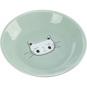 Ciotola in Ceramica per Gatti 0,2 L 14 Cm Design a Forma di Gatto - Product Image 3