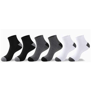 12 paires de chaussettes courtes pour hommes, couleur blanche, confortables, respirantes, décontractées, athlétiques, en coton mélangé doux, pour tous les jours - Product Image 2
