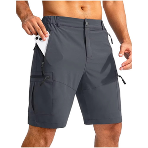 Pantalones Cortos Cargo de Algodón 100% para Hombre, Estilo Urbano, Largos hasta la Rodilla, con Bolsillos, Ideales para Pesca y Actividades al Aire Libre, Venta al por Mayor - Product Image 4