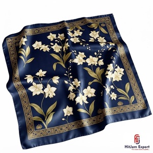 Premium Printed <b>Scarf</b> Soft White Label Service OEM ODM Textile Manufacturer Bali Custom Fabric Products Low MOQ Bulk - Product Image 1