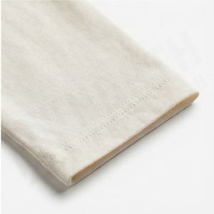 Camiseta de Manga Larga con Cuello Redondo para Mujer, Color Personalizado, Algodón Orgánico de Lujo, Preencogido, GOTS, Ajuste Clásico, Suave y Premium - Product Image 6