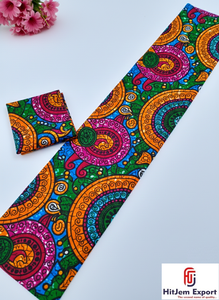 Tissu en coton Ankara imprimé africain de qualité supérieure pour robes de mode et décoration intérieure - Product Image 2