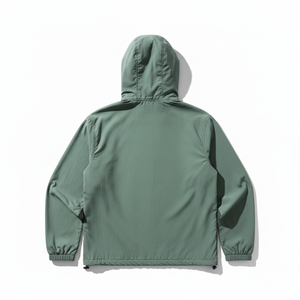 Custom Logo Waterproof Lightweight <b>Men</b> <b>Pullover</b> Anorak Hooded Windbreaker <b>Jacket</b> Outdoor Running Athletic Streetwear Coat Top - Product Image 2