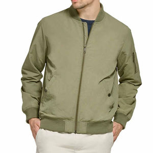 เสื้อแจ็คเก็ตบอมเบอร์ผู้ชายกันลมกันน้ำ น้ำหนักเบา ทรงเข้ารูป สวมใส่สบาย คุณภาพดี ราคาประหยัด - Product Image 5