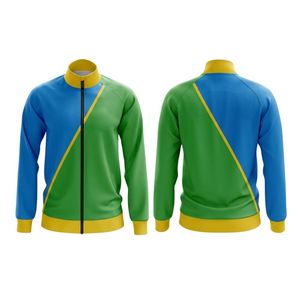 เสื้อแจ็คเก็ตแทร็คเนื้อผ้าลายหินอ่อนสีดำ ผ้าโพลีเอสเตอร์ถักคุณภาพพรีเมียม กันลม แห้งเร็ว ชุดกีฬา เสื้อแจ็คเก็ตแทร็คสำหรับนักกีฬา - Product Image 4