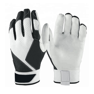 Gants de frappe en cuir OEM pour baseball/softball, rembourrés, main gauche, entraînement, ajustement ergonomique, personnalisables, haute qualité - Product Image 5