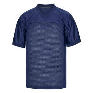 บริการ OEM พร้อมให้บริการ เสื้อฟุตบอลอเมริกันแขนสั้นไซส์ใหญ่ ระบายอากาศได้ดี ทนทาน เหมาะสำหรับการเล่นกีฬา - Product Image 2