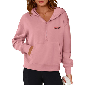 Hoodie Femme Tricoté Respirant Écologique à Épaules Tombantes Style Décontracté Streetwear – Prix de Gros Abordable - Product Image 1