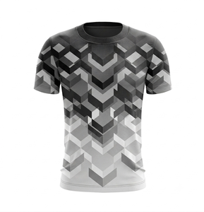 Camisetas Deportivas de Compresión con Logotipo Personalizado, Camisetas de Secado Rápido con Mangas Largas y Material de Spandex/Nailon para Gimnasio - Product Image 6