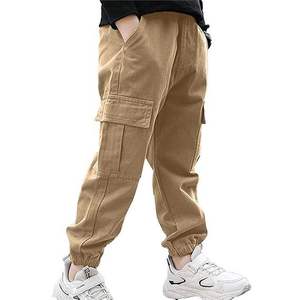 Pantalon cargo de qualité export pour homme, multi-poches, confortable et durable, idéal pour le travail, la randonnée, les voyages et un usage décontracté - En vente - Product Image 3