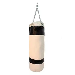 Sacs de frappe en PVC pour la boxe, sacs de frappe lourds en cuir pour le kick-boxing, équipement de gym de boxe, sac de frappe d'entraînement personnalisé - Product Image 3