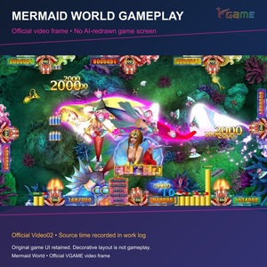 Kit de jeu d'arcade Mermaid World 5.6 avec jeu de stratégie Pierre-Papier-Ciseaux pour projets multijoueurs - Product Image 2