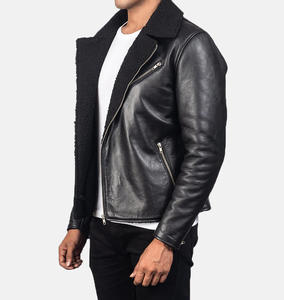 Chaqueta de cuero de diseño de moda para hombre, nueva llegada, chaqueta de cuero PU para hombre, chaqueta de cuero vacuno de primera calidad - Product Image 2