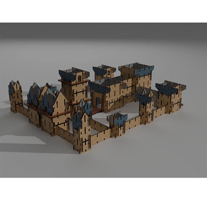 Kit de Construcción de Castillo Creativo – Bloques de Piedra Modernos, Torres y Muros para Juego Imaginativo - Product Image 2