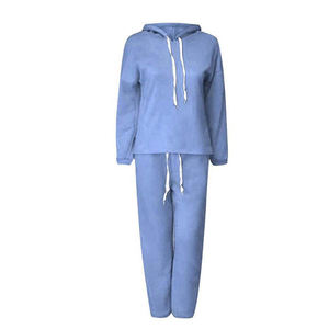 Custom Cotton Fleece Screen Print Crop <b>Top</b> Hoodies and Joggers Set Women'S Quarter Zip Sweatshirts Set Manufacturers - Product Image 1