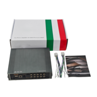 Procesador DSP de Audio para Auto, 8 Canales de Entrada, 10 Canales de Salida, Ecualizador de 31 Bandas, Reproductor USB OTG, Sintonización Dual, Solución de Sonido Personalizada OEM ODM