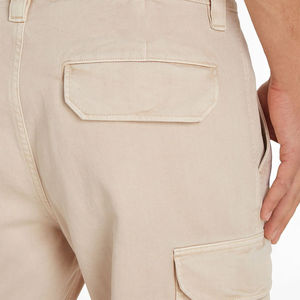 Shorts cargo pour hommes, décontractés, pour l'extérieur, longueur genou, en coton mélangé résistant, respirants, confortables, pour un usage quotidien estival, style tendance - Product Image 5