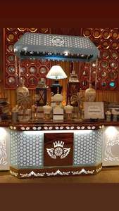 Mostrador de buffet moderno con iluminación LED - Product Image 2