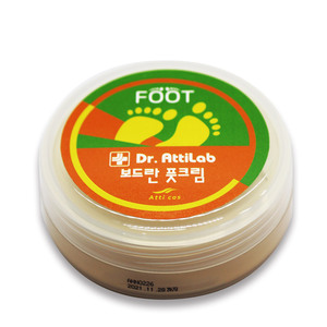 Crème pour les pieds ATTICOS Bodran, traitement pour les peaux sèches, réparation, soin des pieds pour adultes - Product Image 3