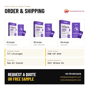 Complément alimentaire pour le sommeil, marque privée OEM, mélatonine 3 mg, GABA 7 mg, bandes orales saveur mangue, 30 bandes - Product Image 4