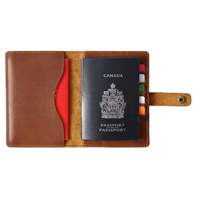 Nouvelle Housse de Passeport en Cuir PU pour Voyage, Porte-Cartes et Documents pour Femme/Homme, Motif Lettres, Porte-Cartes de Crédit avec Fermeture Clip
