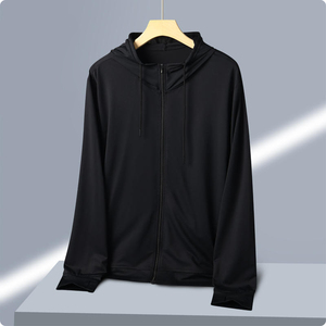 Veste d'hiver pour homme, légère, chaude, résistante au froid, avec fermeture éclair, style sportif, unisexe, anti-UV, coupe-vent blanc - Product Image 3