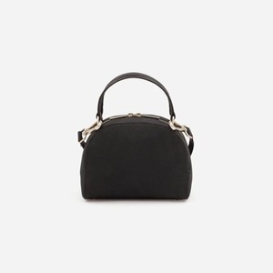Sac à bandoulière en cuir noir bio HINDVANTA GLOBAL, fermeture éclair, capacité moyenne, pour usage quotidien, voyage et soirée - Product Image 2