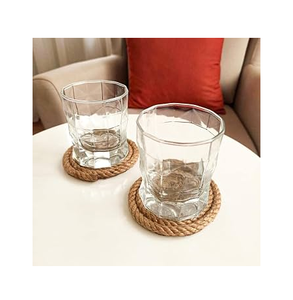 Rattan Coaster <b>Placemat</b> Household Woven <b>Placemats</b> & Kitchen Coaster Rattan Tea Coaster Hot Sale - Product Image 2