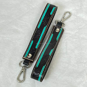 Nouveau porte-clés personnalisé en cuir de vachette véritable fait main, modèle 2026, très tendance, pour homme et femme - Product Image 4