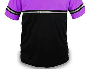 Camiseta Polo de Uniforme de Seguridad para Hombre, Morado y Negro, Manga Corta, Ropa de Guardia de Verano, Alta Calidad, Personalizada - Product Image 6