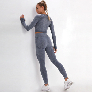 Custom New Sportswear Women's Yoga Set Gym Workout Yoga Sets High Quality & <b>Cheap</b> Prices Women Yoga Sets - Product Image 2
