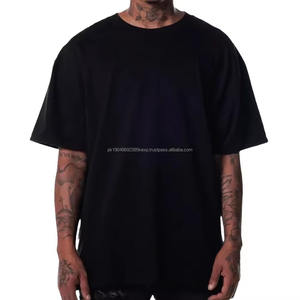 T-shirt pour homme personnalisé, couleur unie, haute qualité, séchage rapide, respirant, 100% coton flanelle, design décontracté sans col - Product Image 5