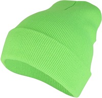 Bonnet pliable personnalisable en tricot épais, chaud, avec revers extensible, style décontracté urbain, pour le streetwear, les activités de plein air, les voyages et les températures froides, unisexe