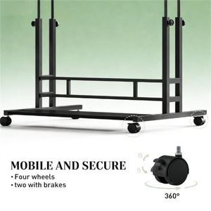 Scrivania Nera per Computer da Ufficio e Studio per Uso in Spazi Verticali - Product Image 4