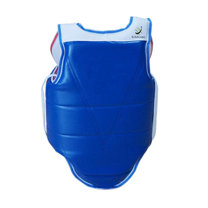 อุปกรณ์ป้องกันอกสำหรับชกมวย ยี่ห้อ The Health Company รุ่น Blue PVC สำหรับฝึกซ้อม MMA มวยไทย รุ่นฤดูหนาว ME-CP-91203 บรรจุภัณฑ์แบบกำหนดเองได้ - Product Image 3