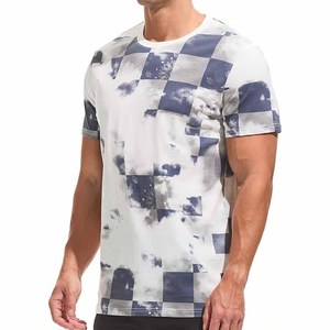 Camiseta de hombre lisa de algodón 100% personalizada al por mayor con el logotipo de tu marca, camisetas casuales para hombre con logotipo personalizado, camiseta suave para hombre - Product Image 4