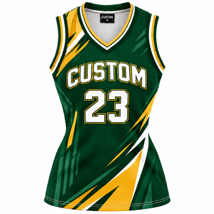 Maillot de sport OEM en polyester respirant à séchage rapide, col en V, sans manches, antibactérien, impression personnalisée, entraînement, basketball - Product Image 6