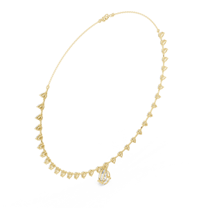 Collier en Moissanite, argent sterling 925 plaqué or, cadeau pour femme, livraison rapide, prix d'usine, pendentif S925 - Product Image 2