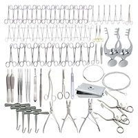 Ensemble d'instruments neurochirurgicaux pour craniotomie, 86 pièces, en acier inoxydable, instruments manuels pour l'élimination des os crânien, kits chirurgicaux de neurochirurgie