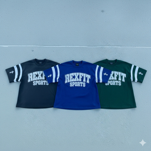 เสื้อยืดซันเฟดด์ ผู้ผลิตชั้นนำ เสื้อผ้าสตรีทแวร์ขายส่งใหม่ พิมพ์ลายโลโก้ ทรงไหล่ตก รุ่นแฮนด์คราฟท์ - Product Image 1