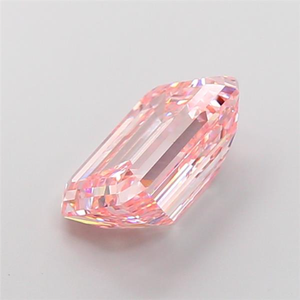 Diamant de laboratoire rose intense taille émeraude 5,08 carats CVD IGI VS2, polissage excellent, symétrie excellente, diamant non monté, sourcing B2B - Product Image 6