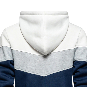 Customizable Men's Multi Panel Pullover Hoodies Autumn Winter Warm Regular Fit Workout Fitness Training <b>Sweatshirt</b> With Hood Men - Product Image 4
