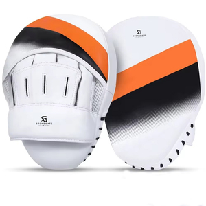 แผ่นซ้อมมวยโค้งหนังแท้สำหรับฝึกศิลปะการต่อสู้ คิกบ็อกซิ่ง และ MMA 2026 - Product Image 2