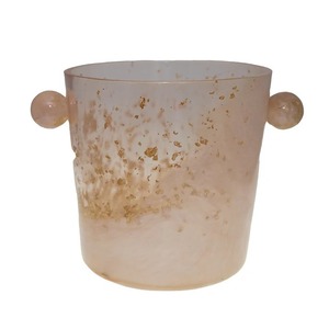 Seau à glace en résine pour champagne avec poignée design, pour restaurants et hôtels – Refroidisseurs à vin et bacs à boissons en métal durables - Product Image 3